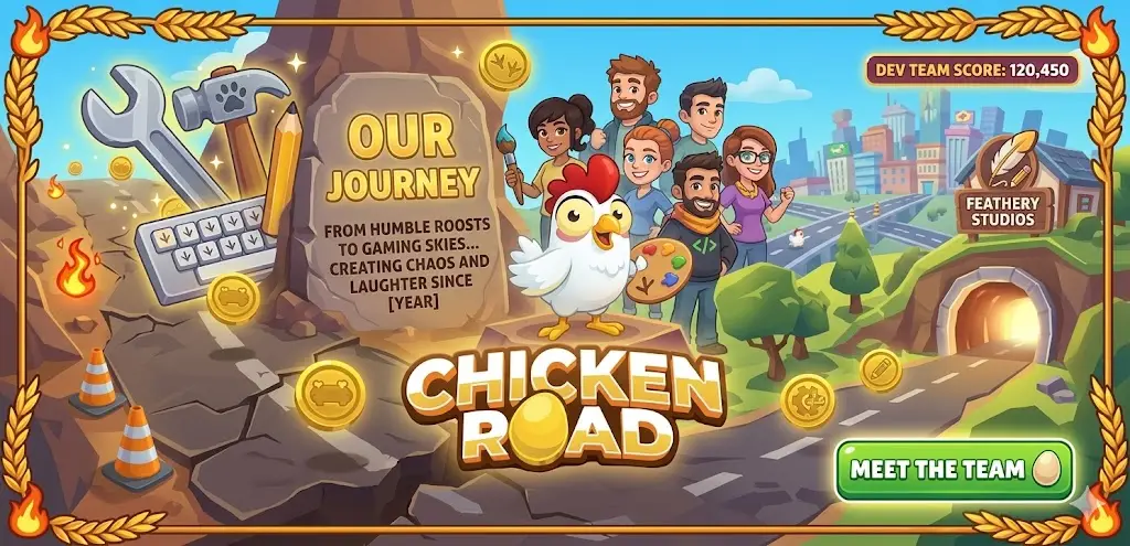 A chickenroads-hu.com csapat